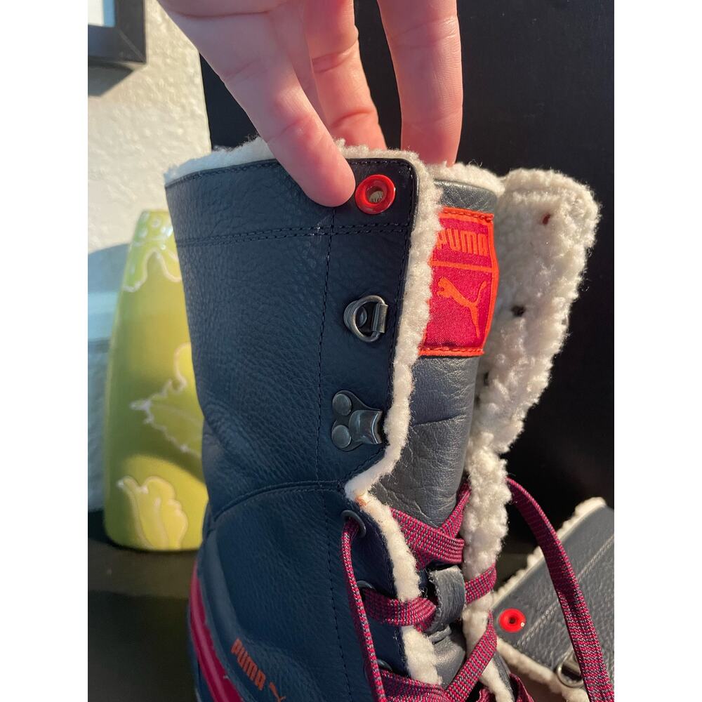 Puma fleece lined sneaker boots, all weather